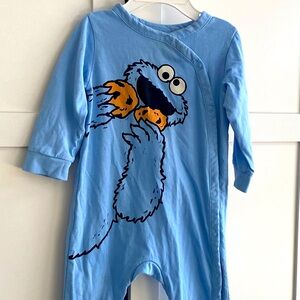 3/$20 Cookie Monster onesie 3-6mo